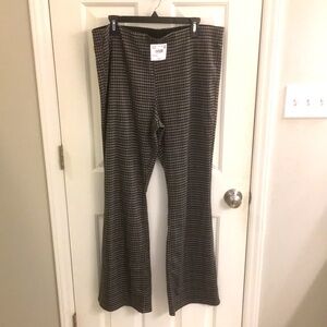 American eagle stretch knit pull – on herringbone pant, charcoal, XL Tall